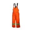 Pantalon combinaison du travailleur orange